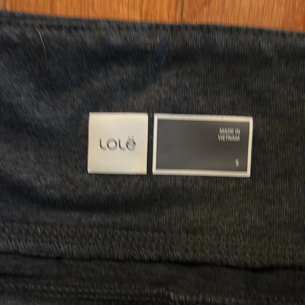 Lole Black Heather Jogger Pants Sz Small Like New - Picture 3 of 6